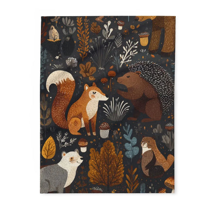 Woodland Animals Print Art for Kids Room Decor