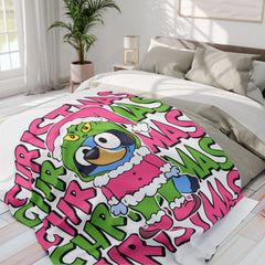 Christmas Grinch and Cartoon Design Bedding Set