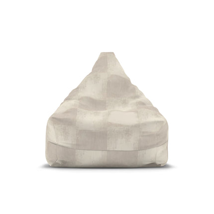 Cozy Checkered Pattern Relaxing Bean Bag Chair