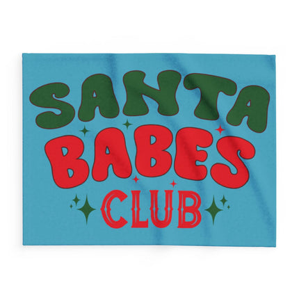 Santa Babes Club Colorful Festive Decor Accent