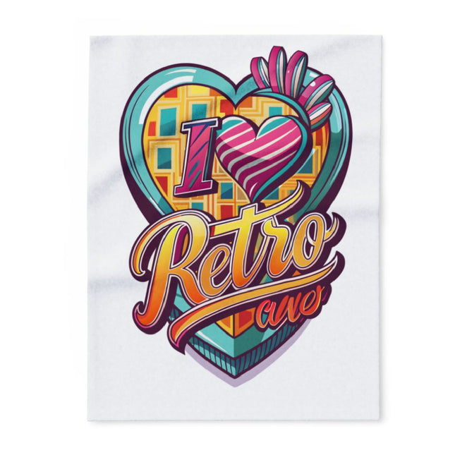 I Love Retro Colorful Artistic Heart Design product
