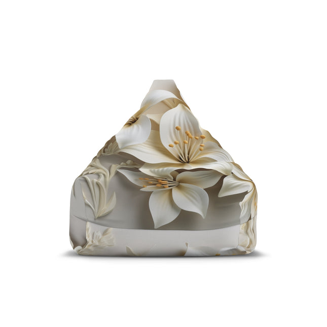 Elegant Floral Design Bean Bag Chair for Decor