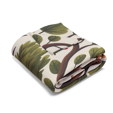 Majestic Deer Amidst Forest Flora