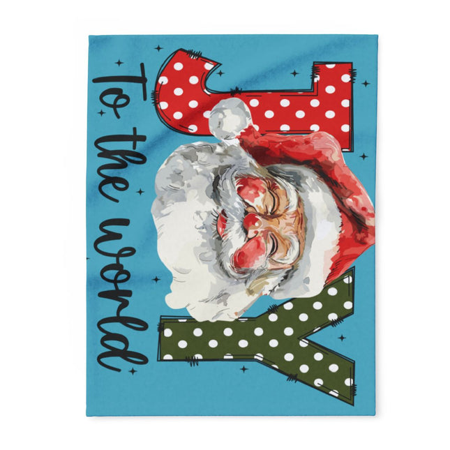 Joy to the World Santa Claus Holiday Decoration