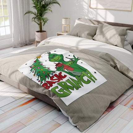 Basic Grinch Christmas Theme Bedding Product
