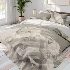 Modern Abstract Geometric Design Cozy Bedding