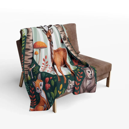 Forest Animals Deer Fox Wolf Bear