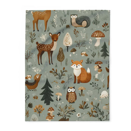 Enchanting Woodland Creatures Themed Blanket Product