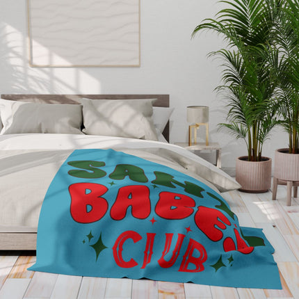 Santa Babes Club Blanket Perfect for Cozy Nights