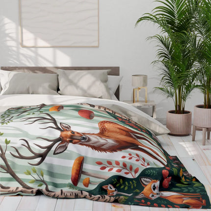 Forest Animals Deer Fox Wolf Bear