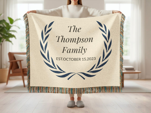 The Thompson Family Established October 15 2023 blanket