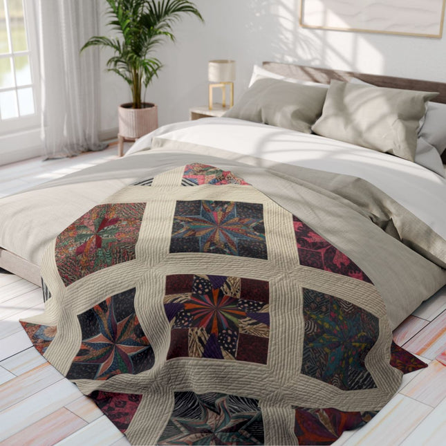 Cozy Quilted Bedding for Bedroom Stylish Blanket