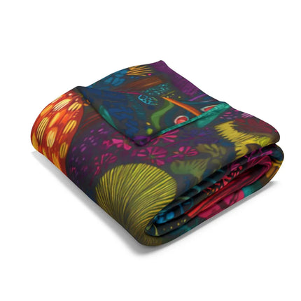 Vibrant Artistic Blanket for Cozy and Colorful Living