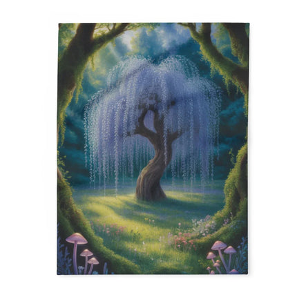 Magical Enchanted Forest Scene Blanket Product
