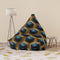 Geometric Patterned Bean Bag with Modern Design