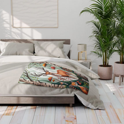 Forest Animals Deer Fox Wolf Bear