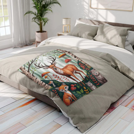 Forest Animals Deer Fox Wolf Bear