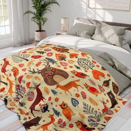 Autumnal Forest Animals